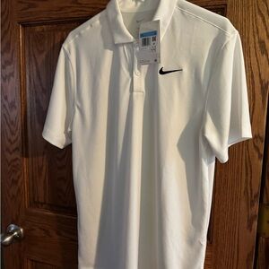 Nike Men's White Polo Shirt